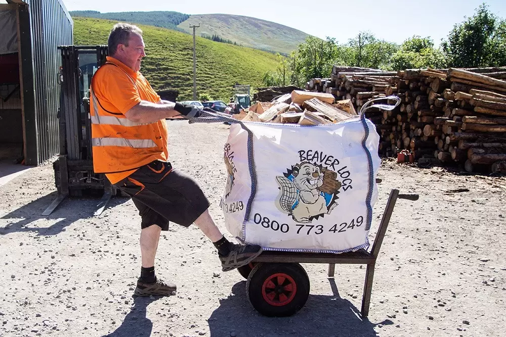 Logs Scotland | Beaver Logs, Kiln Dried Logs Scotland & Northern England