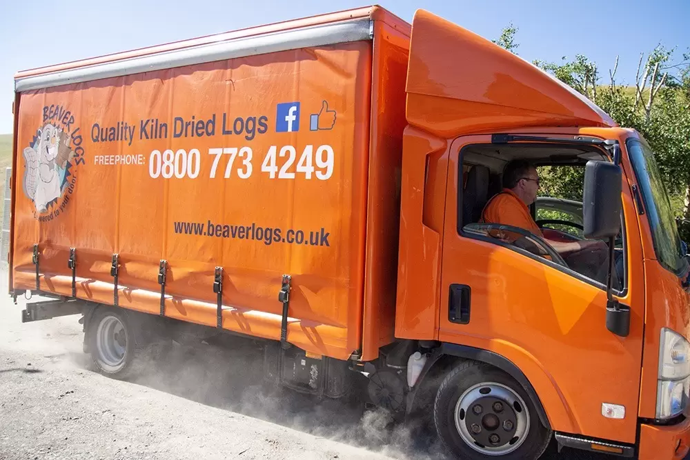 Log Delivery, Logs Scotland | Beaver Logs, Dumfriesshire