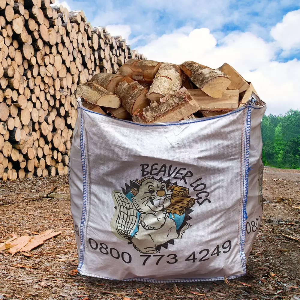 Hardwood birch logs Scotland