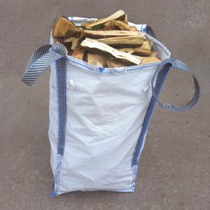 barrow bag of thin pizza logs