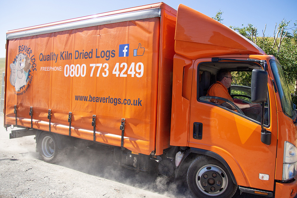 Log Delivery, Logs Scotland | Beaver Logs, Dumfriesshire